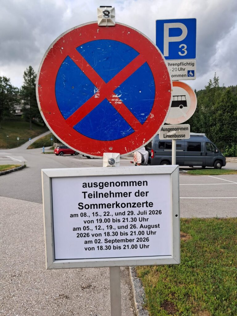 Halte- und Parkverbot am P3 - Foto: ÖVP Mariazellerland